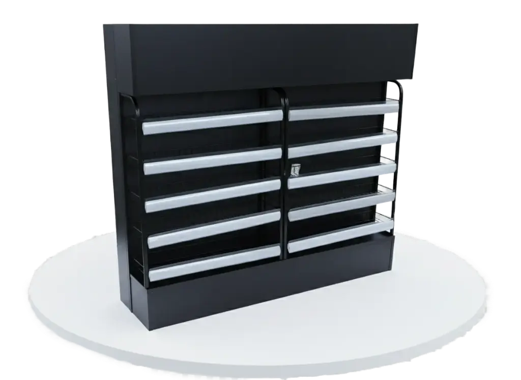 4 Feet counter without neon lights | Store Fixture Pluse